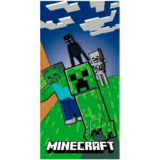 Minecraft Danger Zone fürdőlepedő, strand törölköző 70x140 cm (Fast Dry) babatörülköző, kifogó