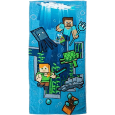  Minecraft Dive fürdőlepedő, strand törölköző 70x140cm babatörülköző, kifogó