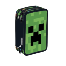 Minecraft Face tolltartó töltött 3 emeletes tolltartó