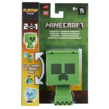 Minecraft : Flippin Figs átalakítható Figura - Creeper és elektromos creeper játékfigura