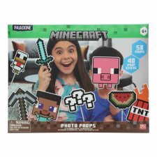 Minecraft fotókészlet party kellék