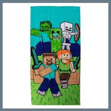 Minecraft fürdőlepedő, strand törölköző 70x140cm CBX241254MC lakástextília