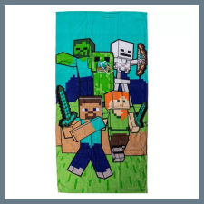 Minecraft fürdőlepedő, strand törölköző 70x140cm CBX241254MC lakástextília