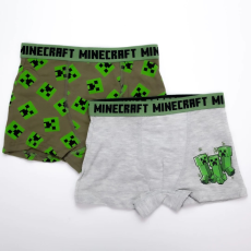  Minecraft gyerek boxeralsó 2 darab/csomag 12 év
