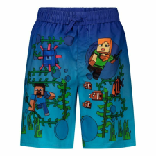 Minecraft Gyerek fürdőruha, Steve Blue, 128 cm, 8 év, Kék gyerek fürdőruha