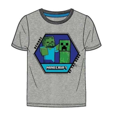 Minecraft gyerek rövid póló felső grey 12év gyerek póló