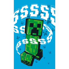 Minecraft Hissing Creeper kéztörlő arctörlő, törölköző 30x50cm babatörülköző, kifogó