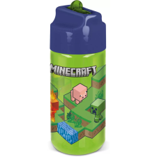 Minecraft Hydro műanyag kulacs 430 ml kulacs, kulacstartó