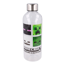 Minecraft hydro műanyag kulacs 850 ml kulacs, kulacstartó