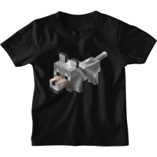  Minecraft Kutya - Gyerek Póló gyerek póló