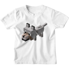 Minecraft Kutya - Gyerek Póló gyerek póló