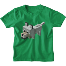  Minecraft Kutya - Gyerek Póló