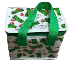 Minecraft mintás uzsonnás táska, hűtőtáska, 20x17x13cm, Hűtőtáska - Minecraft Creeper&amp;TNT uzsonnás doboz
