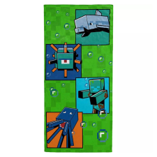 Minecraft Ocean Depths fürdőlepedő, strand törölköző 70x140cm CBX24078254MC lakástextília