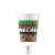 Minecraft papír pohár 8 db-os 200ml