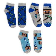Minecraft Steve zokni, 35/38-as méret