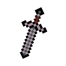Minecraft Sword Netherite kard 51 cm jelmez
