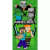 Minecraft Swordfight fürdőlepedő, strand törölköző 70x140cm (Fast Dry)