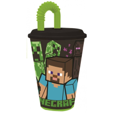  Minecraft szívószálas pohár ajándéktárgy