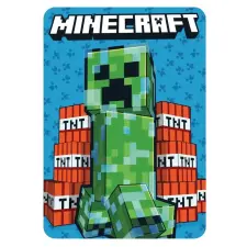 Minecraft TNT polár takaró 100x140cm lakástextília