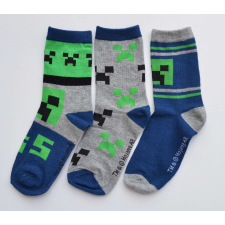 Minecraft zokni szett/3db Minecraft 23-26 gyerek zokni