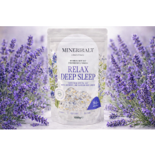  Minerisalt Relax Deep Sleep 1000 g, Stresszoldó , relaxáló fürdősó tusfürdők