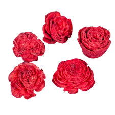  Ming boglárka bordó 2cm 100db-os dekorációs kellék