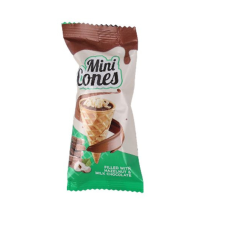  Mini Cones Hazelnut mogyorós téli fagyi 10g csokoládé és édesség