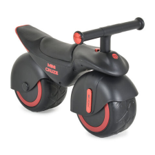  MINI CRUZE futóbicikli zenélő, óriás kerekekkel FEKETE lábbal hajtható járgány