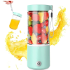  Mini elektromos turmixgép, Arvada Easy Mix SJ1007, 80W, 20 000 fordulat/perc, 4000 mAh, hordozható, multifunkcionális, öntisztító, hosszú akkumulátor-üzemidő, 420 ml-es űrtartalom, 6 3D peng