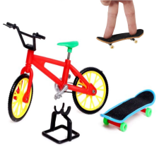 Mini finger - ujjal irányítható gördeszka és bmx kitámasztóval (BBJ) játékfigura