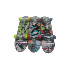  Mini gördeszka szett, Fingerboard Extreme, 9,5 cm, fekete játékfigura