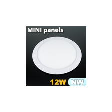 Mini kör LED panel (170 mm) 12 Watt természetes fehér világítási kellék