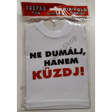 Mini póló tréfás felirattal férfi póló