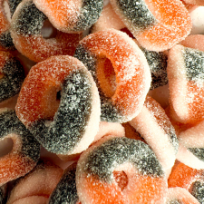  Mini Savanyú Ribizlis Karika Gumicukor (100g) csokoládé és édesség