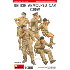 MiniArt 1/35 Brit páncélautó személyzet modell kiegészítő makett