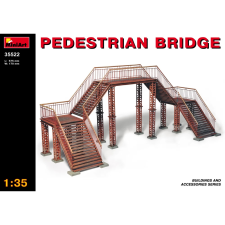 MiniArt 1/35 Gyalogos híd épület modell kiegészítő rc modell kiegészítő
