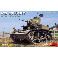 MiniArt 1/35 M3 Stuart tank modell első változat makett