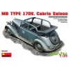 MiniArt 1/35 MB Typ 170V Cabrio Saloon katonai jármű modell