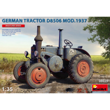 MiniArt 1/35 Német D8506 traktor 1937 módosítás mezőgazdasági jármű modell makett