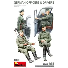 MiniArt 1/35 Német katona tisztek és sofőrök modell kiegészítő makett