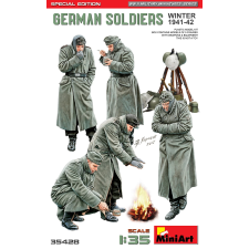 MiniArt 1/35 Német katonák 1941-42 tél katonai figura modell készlet makett