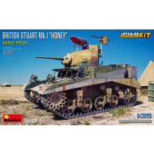 MiniArt 1/35 Stuart MK1 brit tank modell korai változat makett