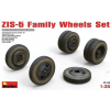 MiniArt 1/35 ZIS-5 Family Wheels Set katonai jármű modell kiegészítő