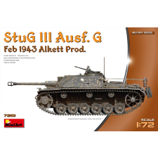 MiniArt 1/72 StuG III Ausf. G Feb 1943 Prod. önjáró löveg modell makett