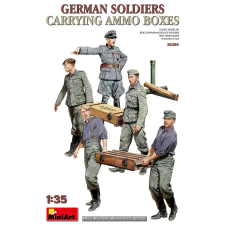  MiniArt German Soldiers Carrying Ammo Boxes 1:35 (35384) makett