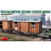  MiniArt Russian Imperial Railway Covered Wagon 1:35 (39002)