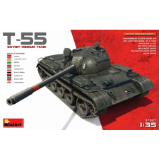  Miniart T-55 Soviet Medium Tank 1:35 (37027) makett