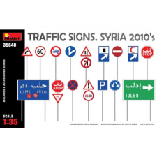 MiniArt Traffic Signs. Syria 2010s Dioráma makett
