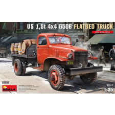  MiniArt U.S. 1,5T 4x4 G506 Flatbed Truck 1:35 (38056) makett